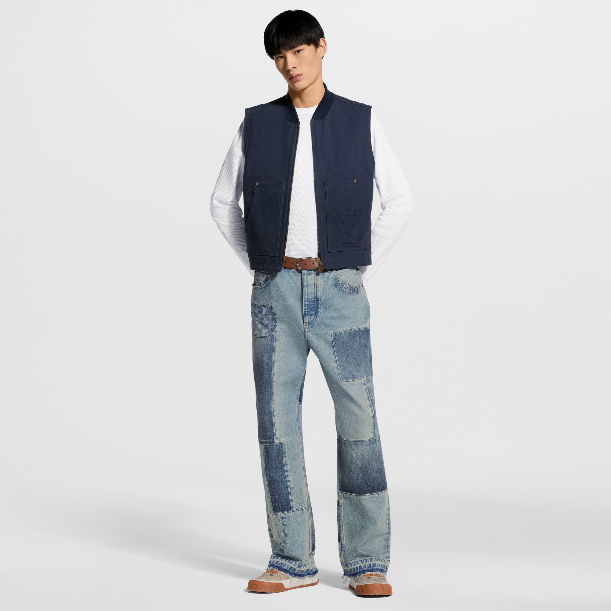 LOUIS VITTON★2020新品SS★新作★パッチワークデニム ルイヴィトンの2020SS 限定コレクション 最新作はパッチワーク